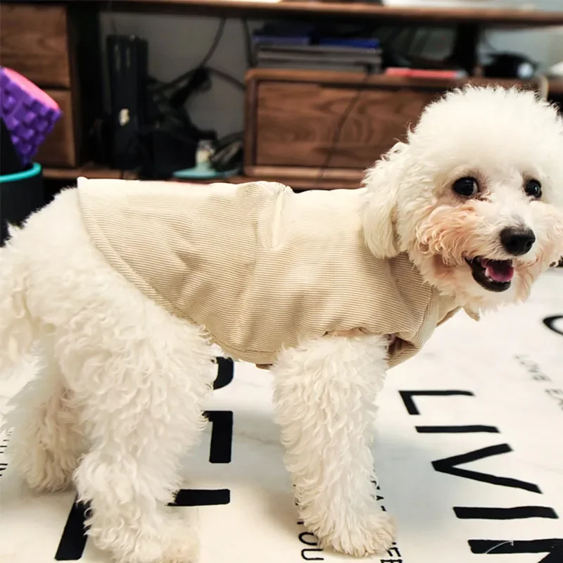 

Тёплая Женская одежда для щенков, одежда для маленьких собак, куртка с французским бульдогом, пальто для чихуахуа, Прямая поставка PC1312