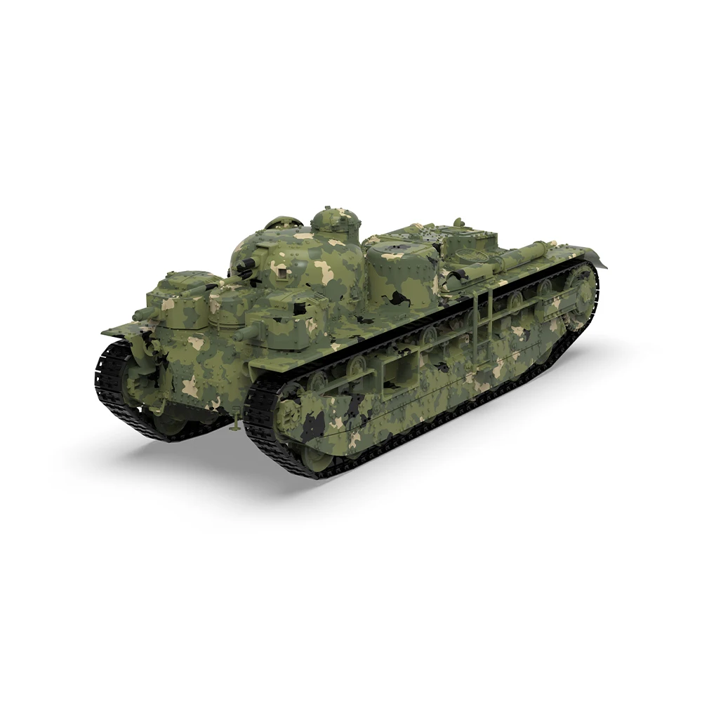 

SSMODEL 76568 V1.7 1/76, набор моделей из смолы с 3D принтом, британский автономный тяжелый резервуар A1E1