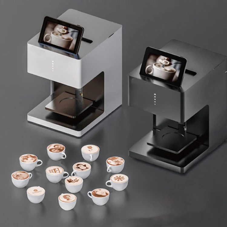 Фото Принтер для кофе и тортов Evebot Selfie Art Latte 3D: струйный принтер для креативной домашней выпечки и кофейного искусства №2