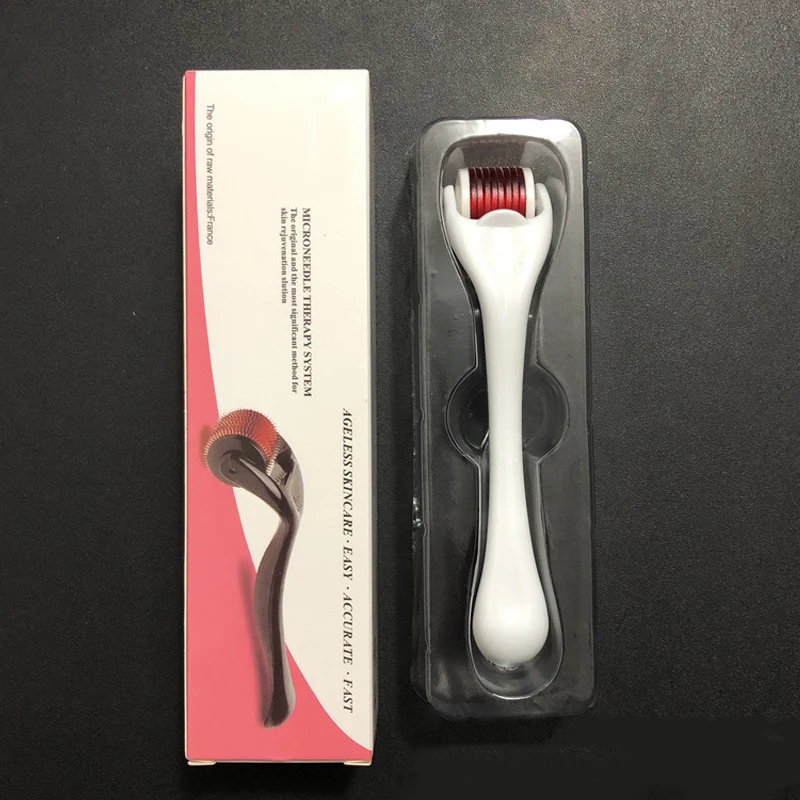 

DRS 540, мезороллер с микроиглами длиной 0,2/0,25/0,3 мм, титановый дермороллер, мезотерапевтический ролик для ухода за кожей лица