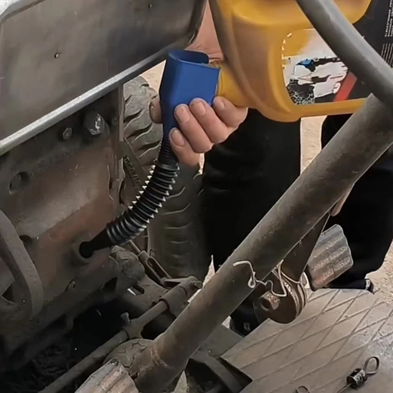 1 шт. Автомобильная заправочная воронка бензиновая Складная для масла двигателя