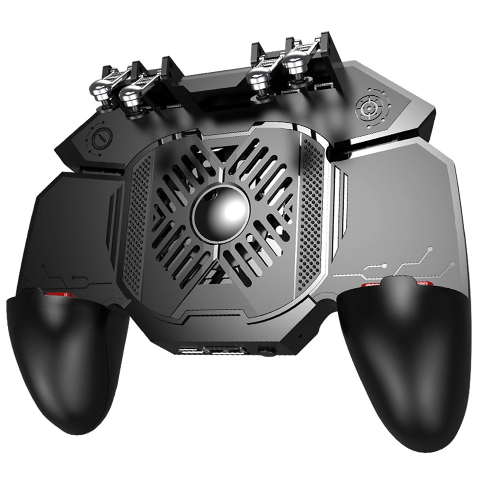 

6 Fingers Radiating Cooling Fan Study Game Controller Home Heat Dissipation Shoot Aim Keys Office Practical Joystick Gamepad