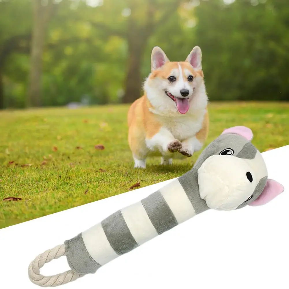 

Dog Chew Toy Bite Resistant Relieve Boredom Emotion Comfort Party Gifts Dog Squeaky Plush Sound Toy for Pet