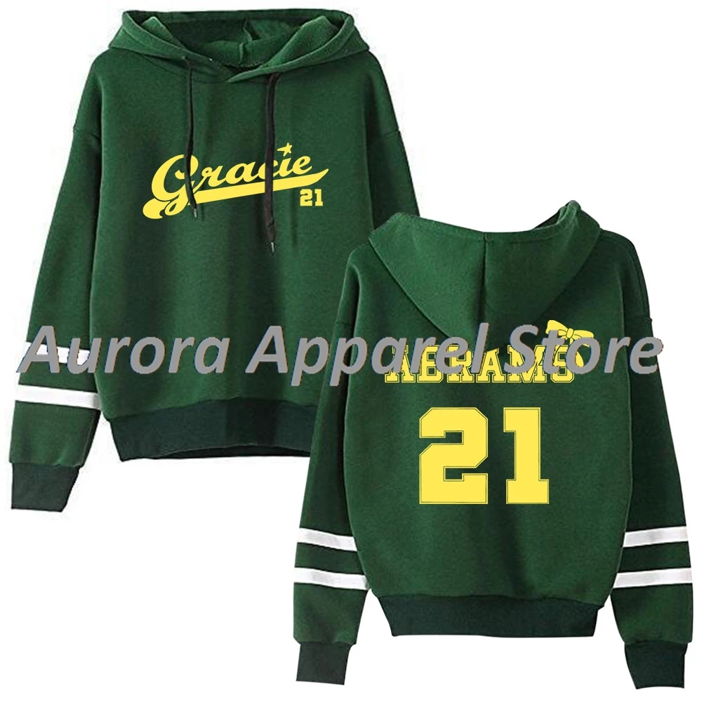 Пуловер с логотипом Gracie Abrams 21 The Secret of Us Tour 2025 уличная одежда без карманов