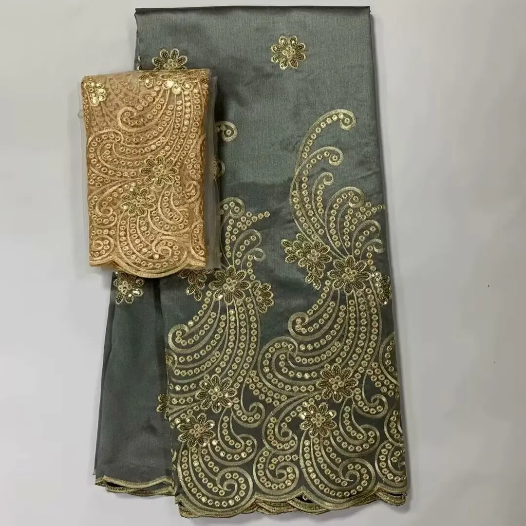 2024 ткань африканского Георга высокое качество фототкань оболочка новейший