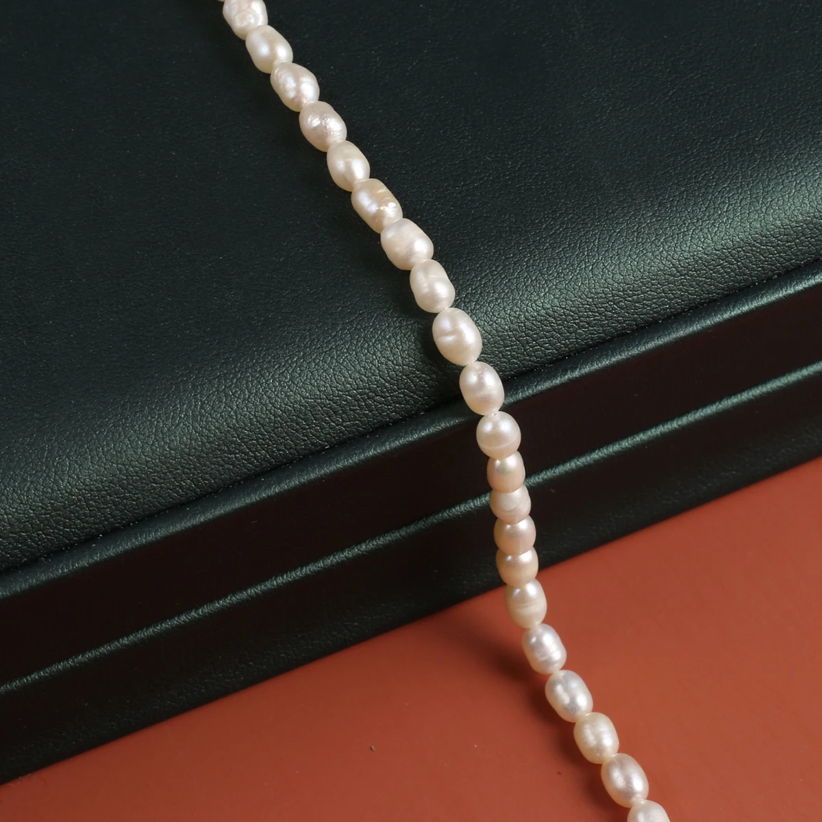 Natural Freshwater Pearl Beads Loose Spacer Rice Shape Pearl Bead for Jewelry Making Diy Women Elegant Necklace Bracelet Crafts