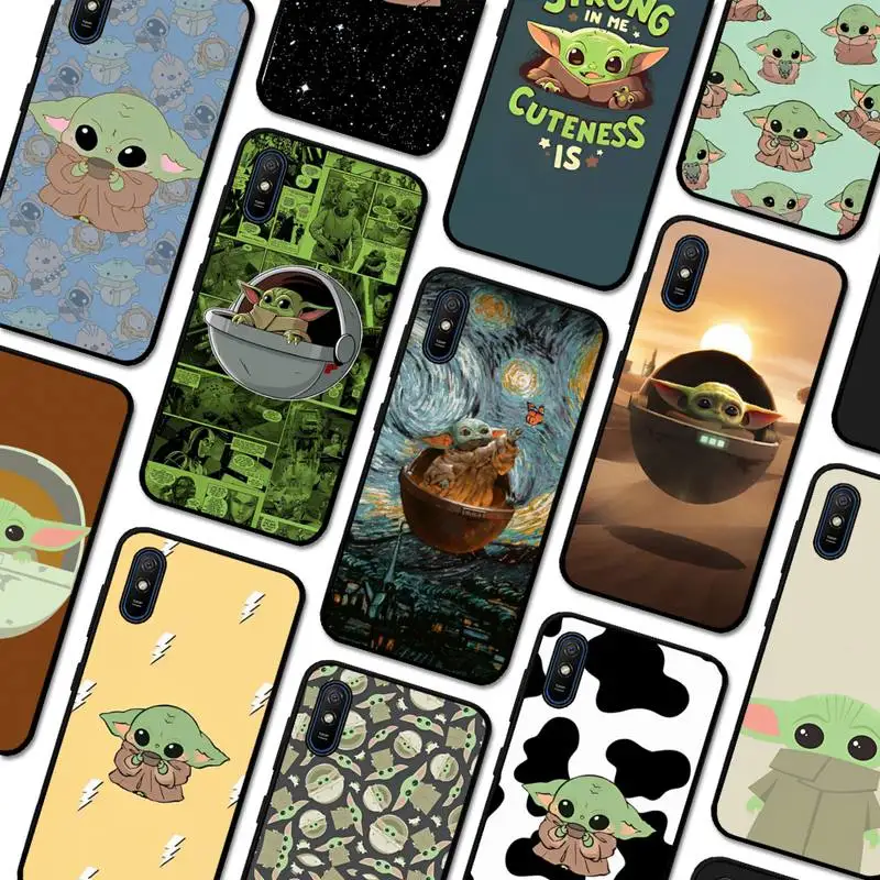 

Disney Baby Yoda Phone Case for Redmi 5 6 7 8 9 A 5plus K20 4X 6 cover