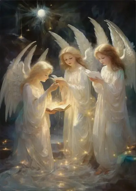 

Картина на холсте "Иисус, Рождество, Луна, Ангел"