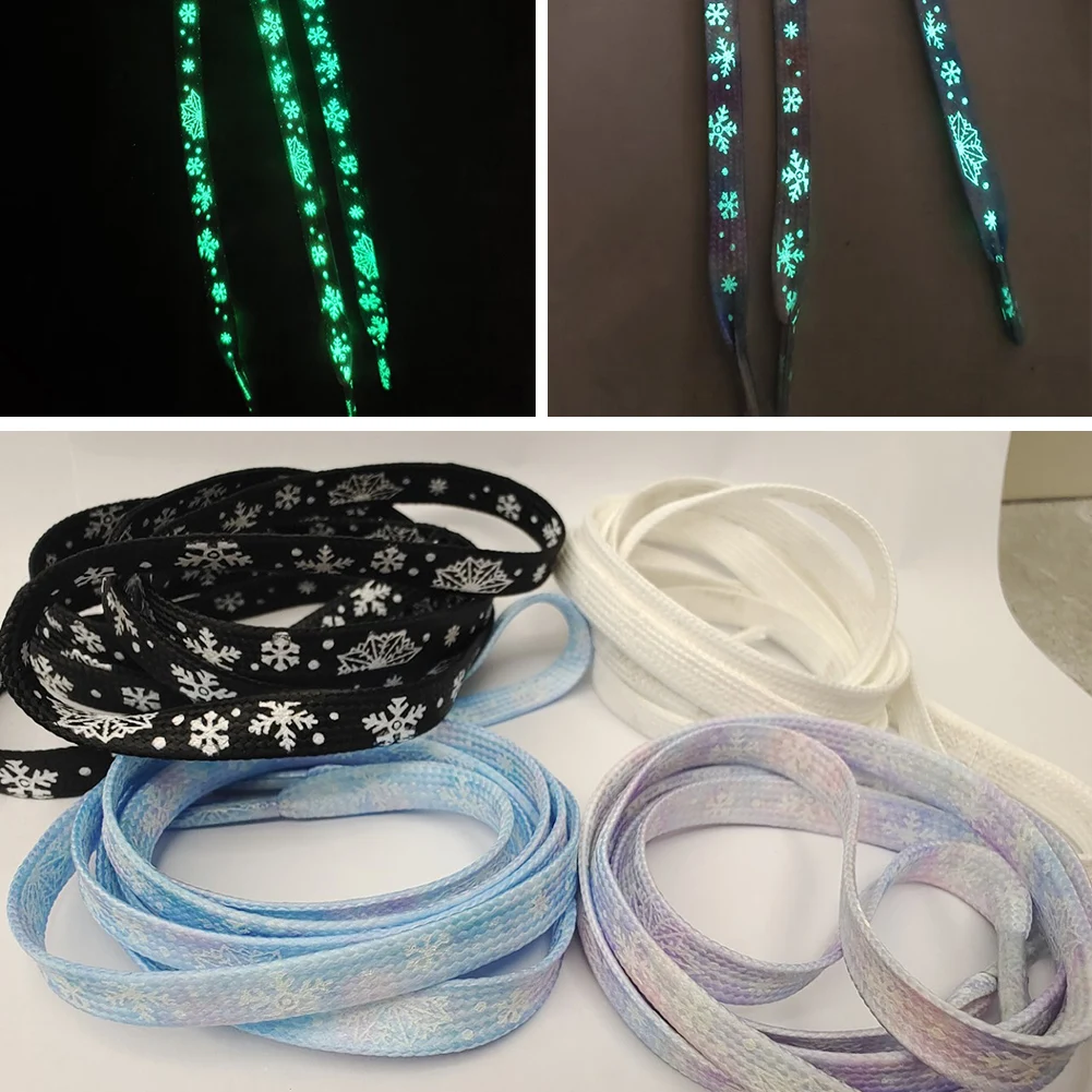 

Светящиеся шнурки для обуви, 1 пара, светящиеся флуоресцентные шнурки для кроссовок, плоские флуоресцентные шнурки для обуви, шнурки 100/120/140 ...