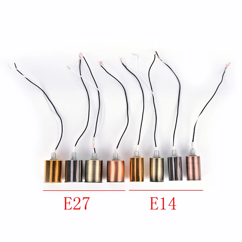 

E27 E14 Ceramic Screw Base Round LED Light Bulb Lamp Socket Holder Adapter new