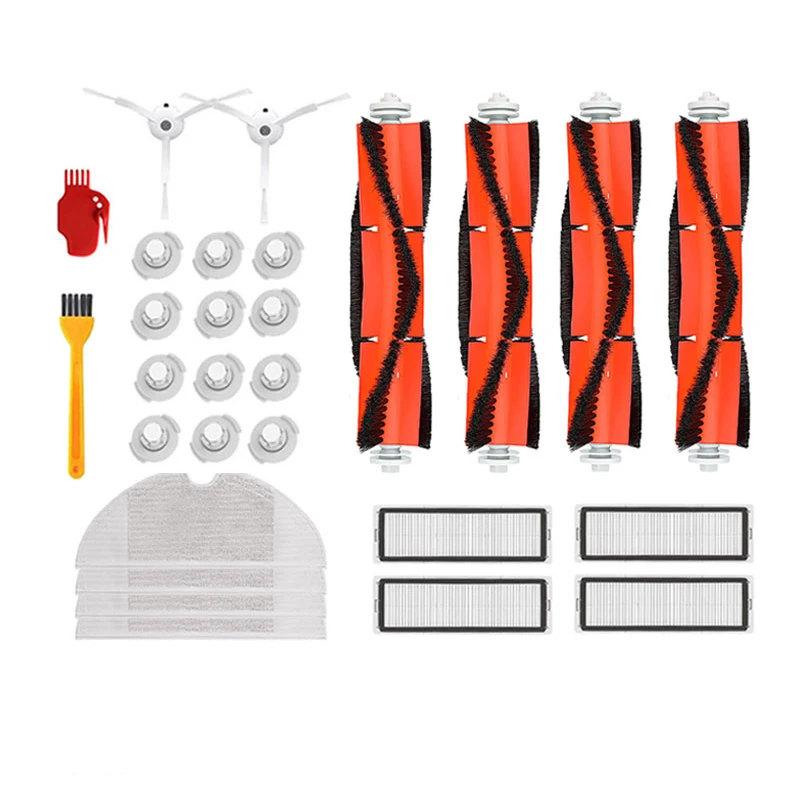 

For XiaoMi 1 1S Roborock S5 S6 Pure Accessories Vacuum Cleaner Parts Washable Mop Cloth HEPA Filter Main Brush Side Brush