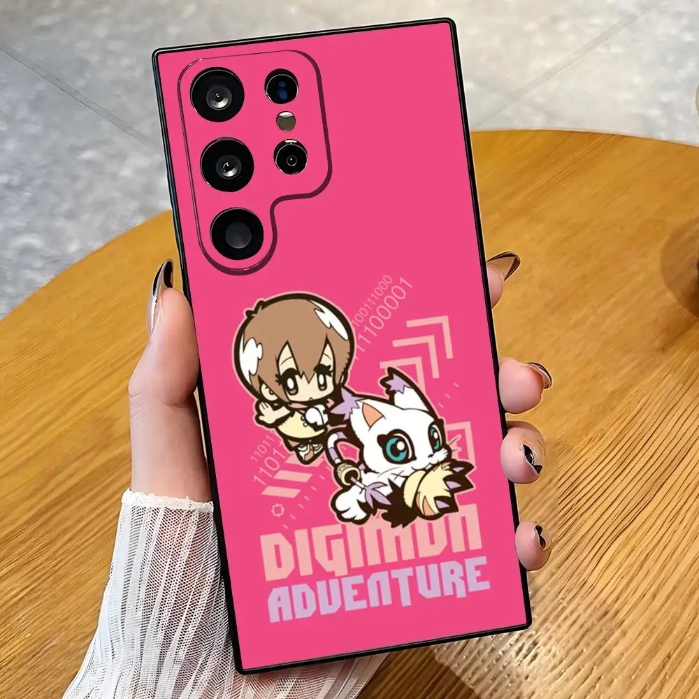 Фото Чехол для телефона Digimon Adventure для Samsung S26 S25 Edge S24 S23 S22 Ultra Plus Fe A57 A37 A17 A56 5G, силиконовый чехол. №3