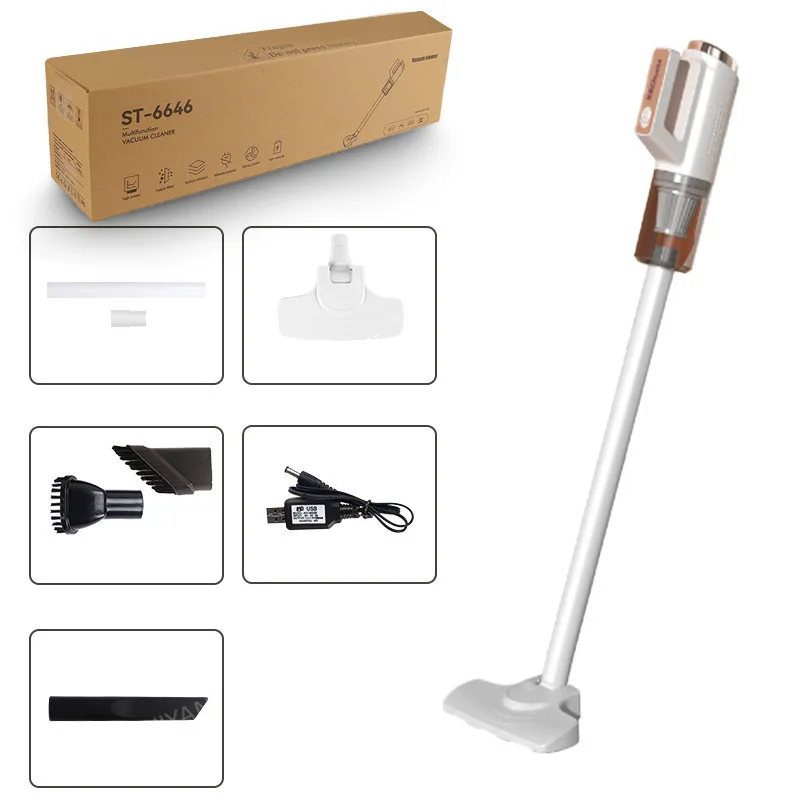 Handheld Pet Hair Absorber Electric Cat Hair Vacuum Cleaner Small Handheld High Power Pet Household Cordless Vacuum Cleaner
