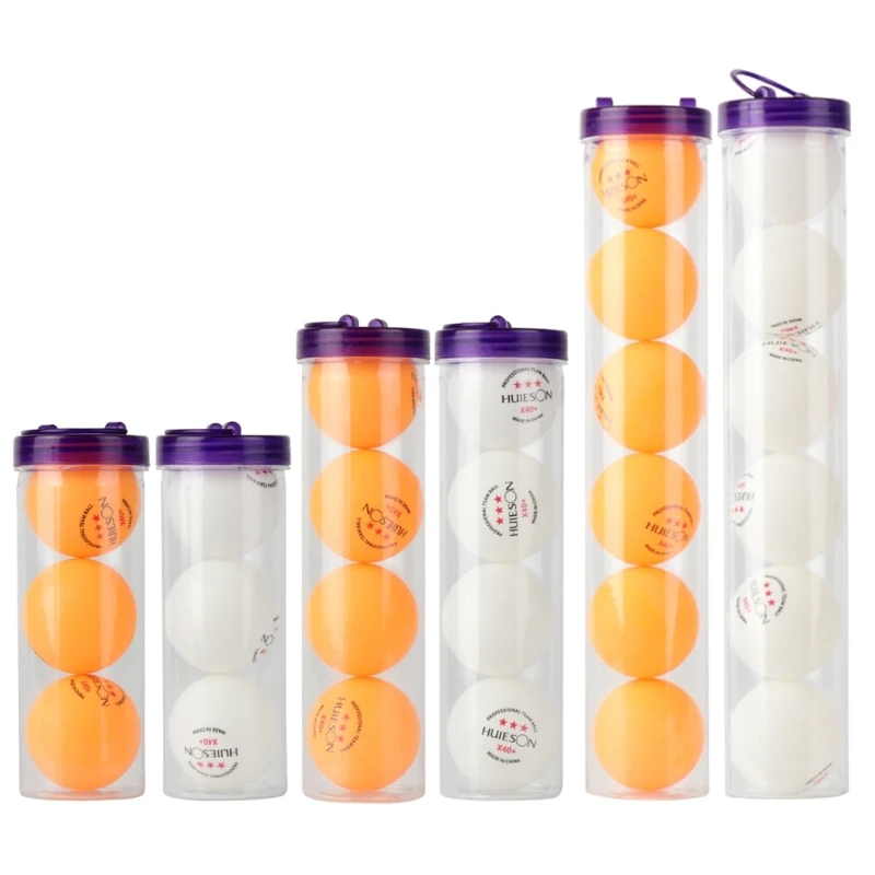

40+ Table Tennis Balls 3 Star Training Practice Racquet Balls for Outdoor Game