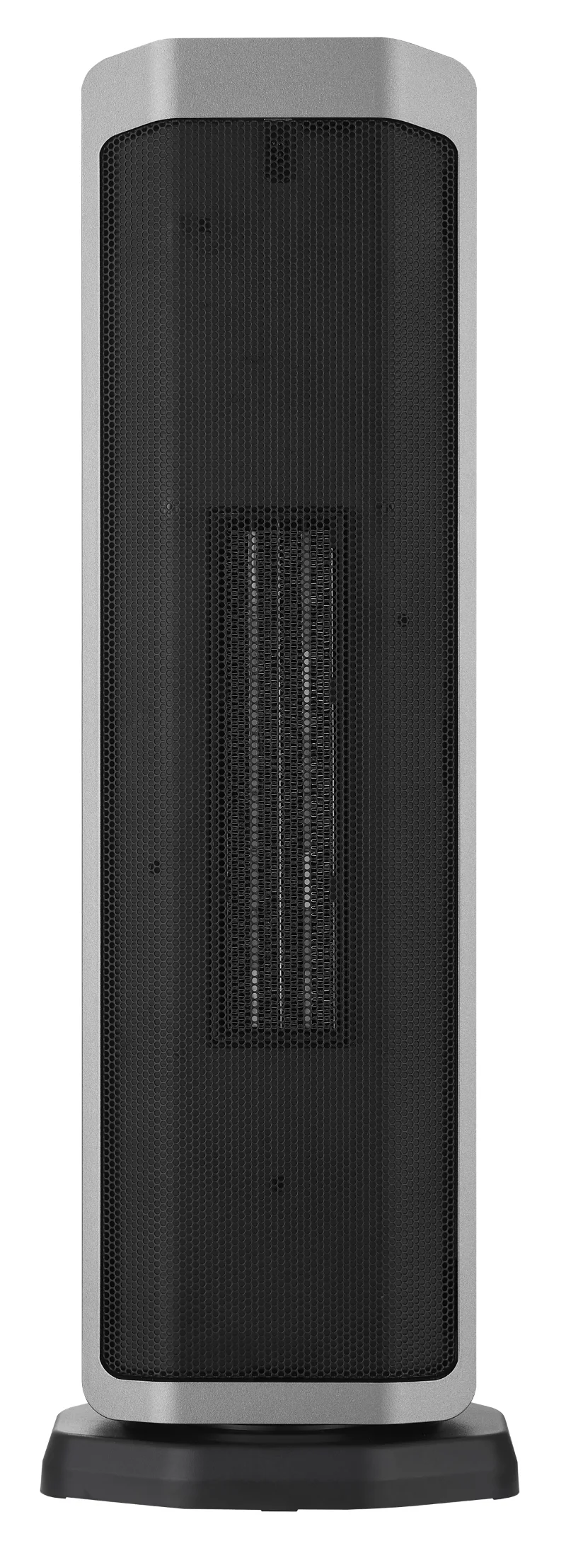 Electric Ceramic Tower Heater, LED Display & Remote Silver