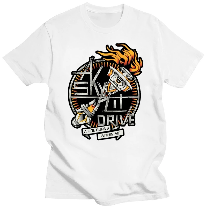 Мужская футболка A Skylit Drive Fire Burns Within Me черная
