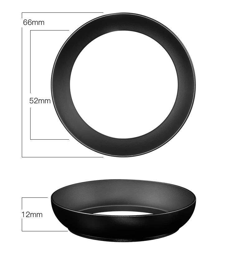 TTArtisan 52 мм бленда объектива из алюминиевого сплава подходит для 50 F1.2 объектив