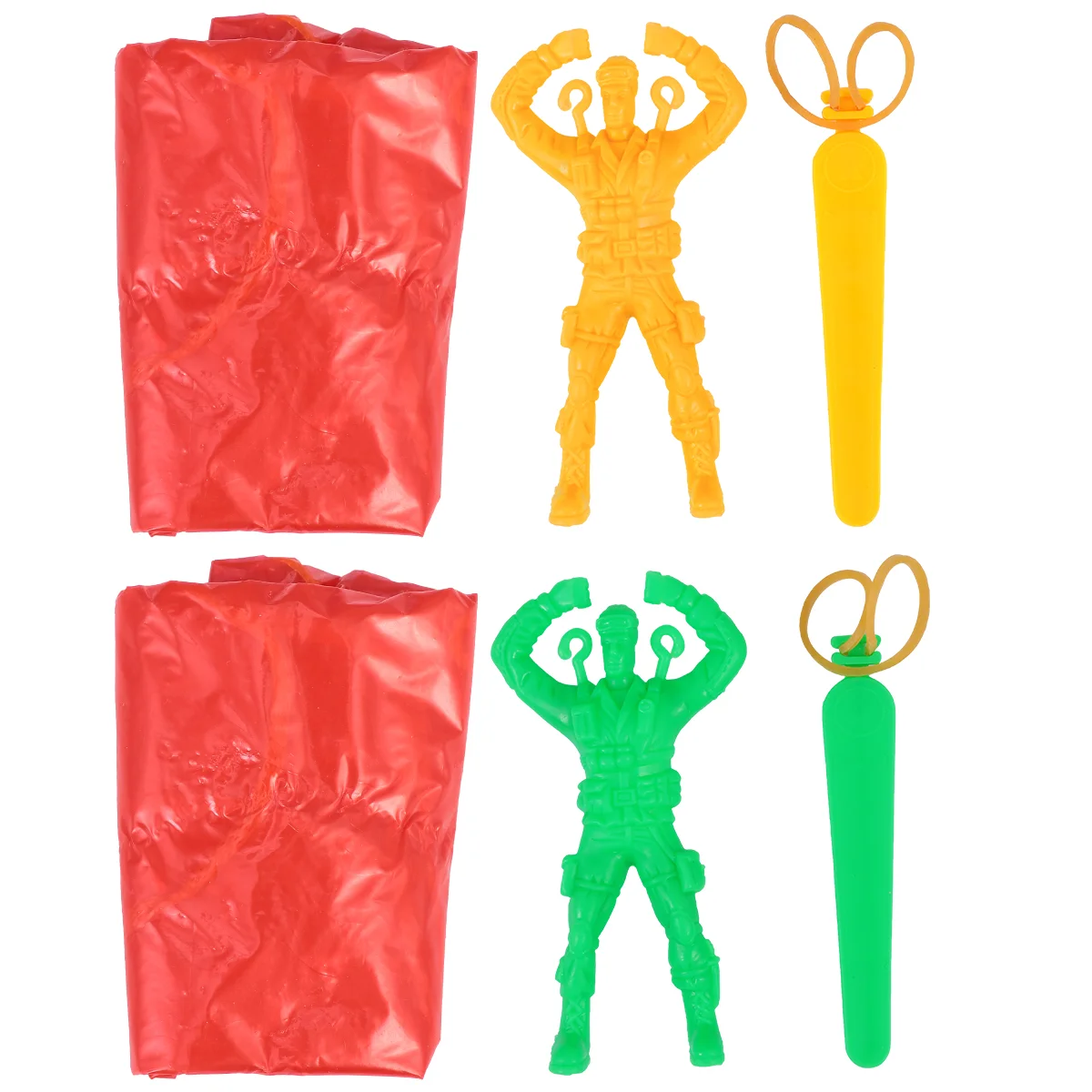

6pcs Kids Parachute Toy Hand Throw Mini Soldier Parachute Toy Classic Fly Toys