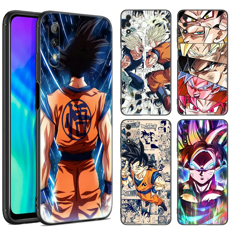 Чехол для телефона с аниме Goku-Ultra Instinct для Huawei Y6 Y7 Y9 Prime Y5 Lite 2018 2019 Y5P Y6P Y6S Y7A Y7P Y8P Y8S Y9A Y9S, черный чехол