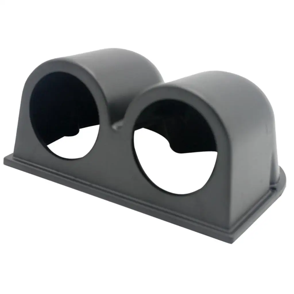 Universal 2&quot 52mm Black Case Hole Gauge Pod Car Motor Mount Holder