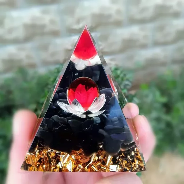 

Pyramid Crystals Natural Stone Orgone Energy Generator Healing Reiki Chakra Meditation Ornaments Crafts Home Decor