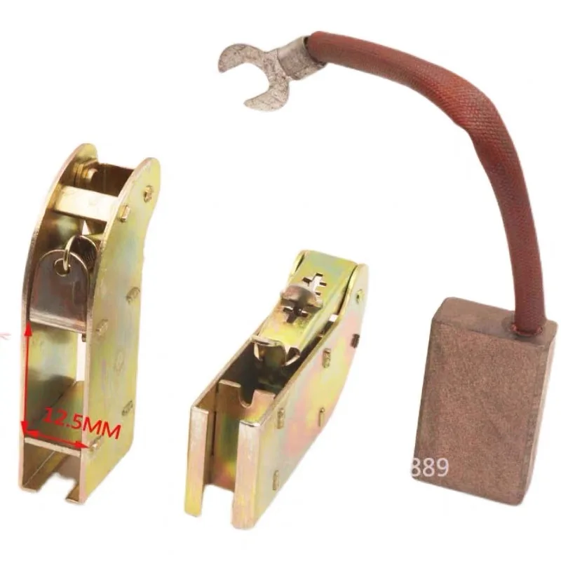 

Железный Держатель для угольной щетки, 2 шт., 12,5*25 16*25 20*25 мм, утолщенная коробка для щетки двигателя, держатель для угольной щетки