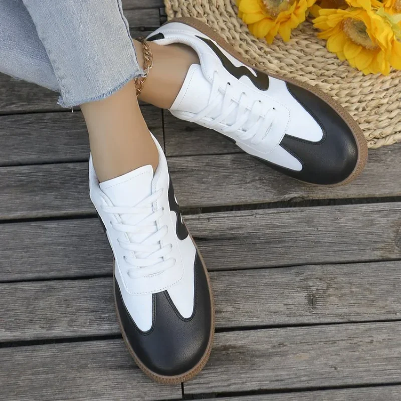 Новинка модная женская повседневная спортивная обувь на плоской подошве