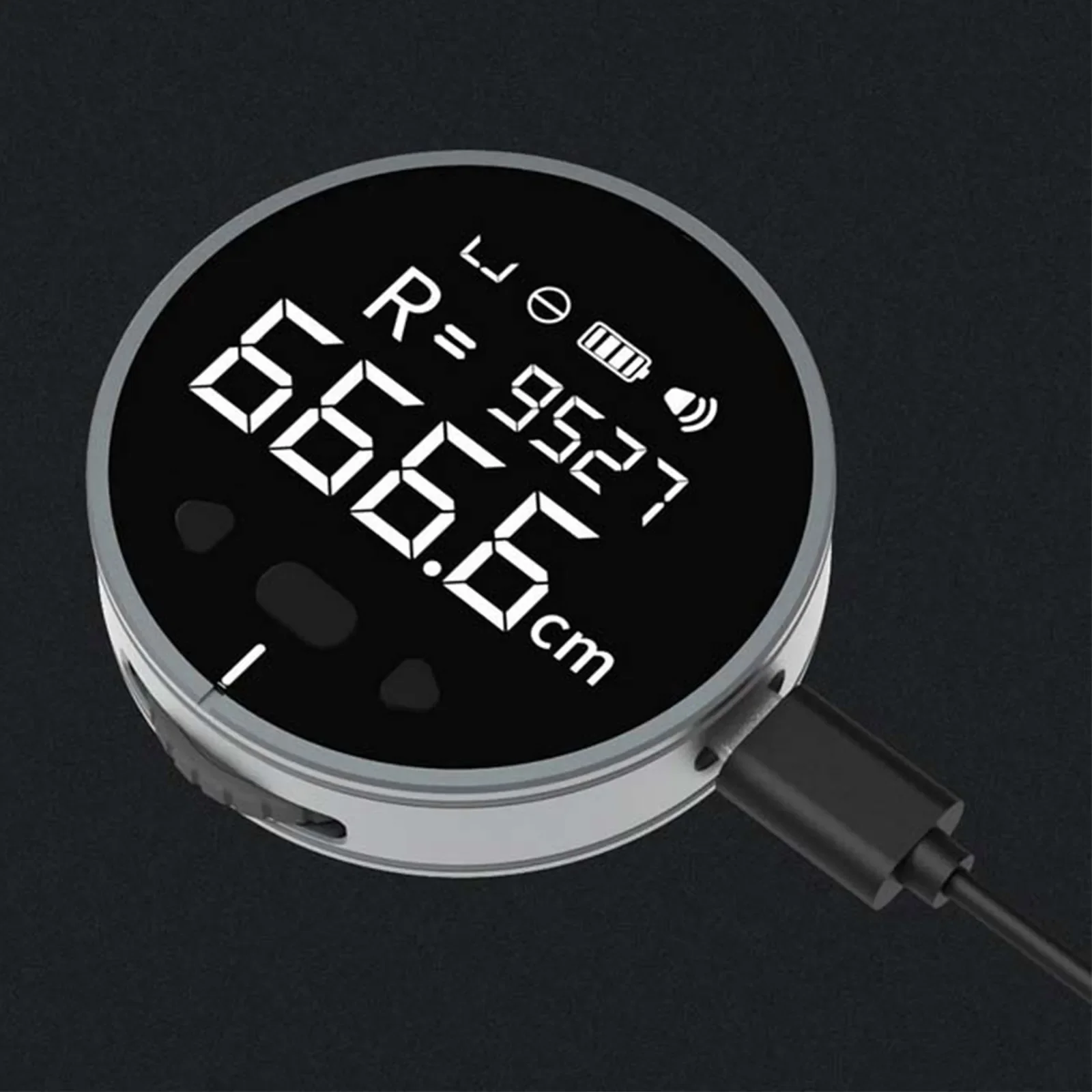 

Lectronic Ruler Tape HD LCD Screen Long Standby Rechargeable Ruler