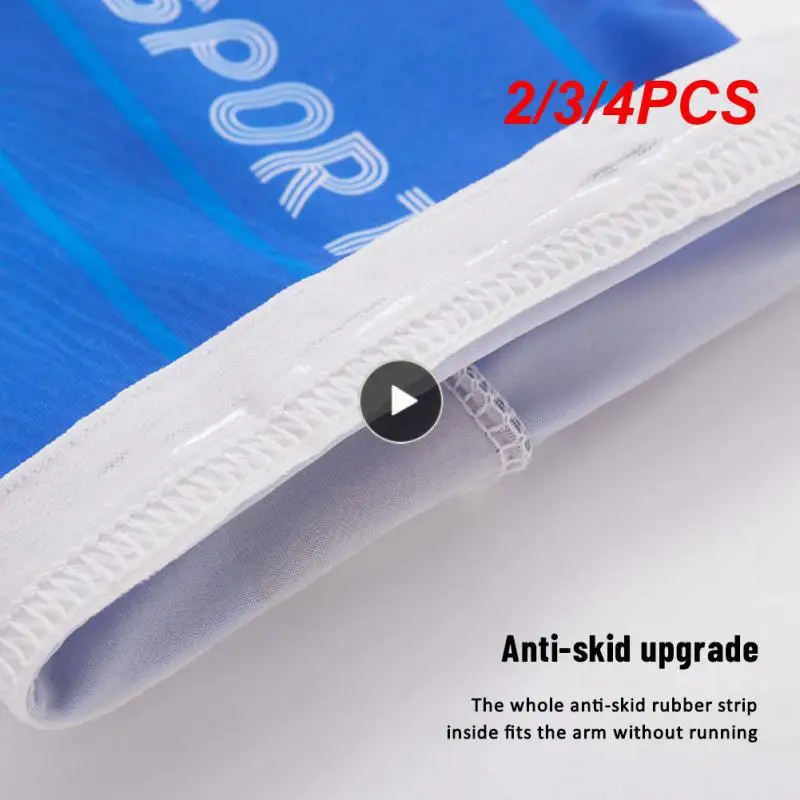 

2/3/4PCS Men's Summer New 2023 Sun Uv Protection Long Gloves Outdoor Ice Silk Hand Sleeve Sport Cycling Sleeves Sunscreen Sleeve