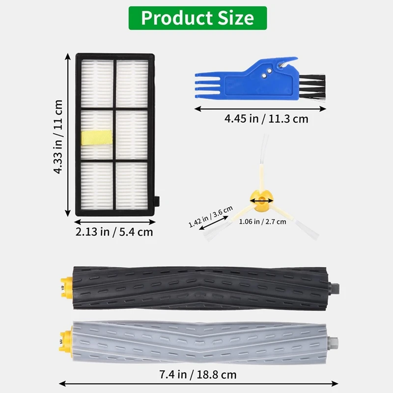 Запчасти для Irobot Roomba Series 800 900 аксессуары кистей 866 871 880 890 960 966 971