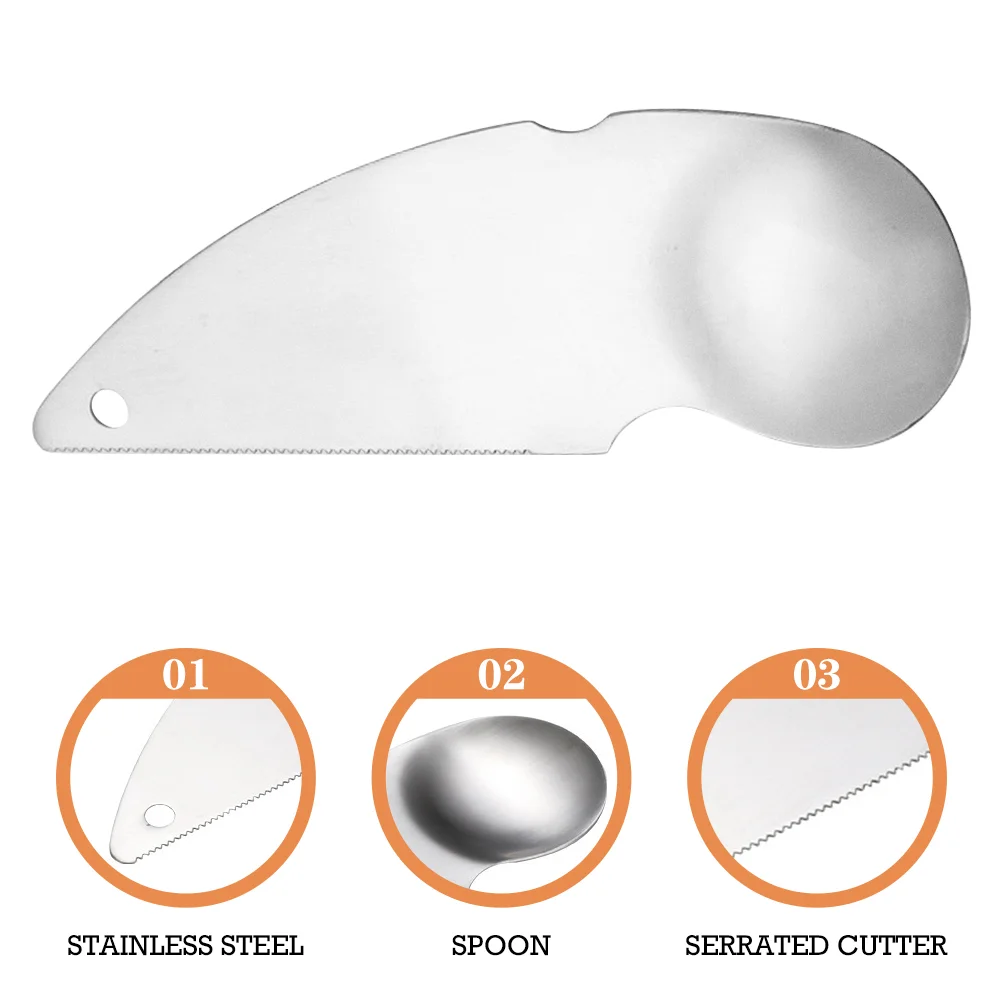 Слайсеры для фруктов киви из нержавеющей стали кухонные инструменты авокадо