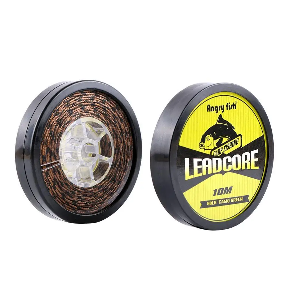 

Lead Core Carp Fishing Line 10 Meters for Carp Rig Making Sinking Braided Line 25LB/ 35LB / 45LB / 60LB 10M Braid Strands Wire