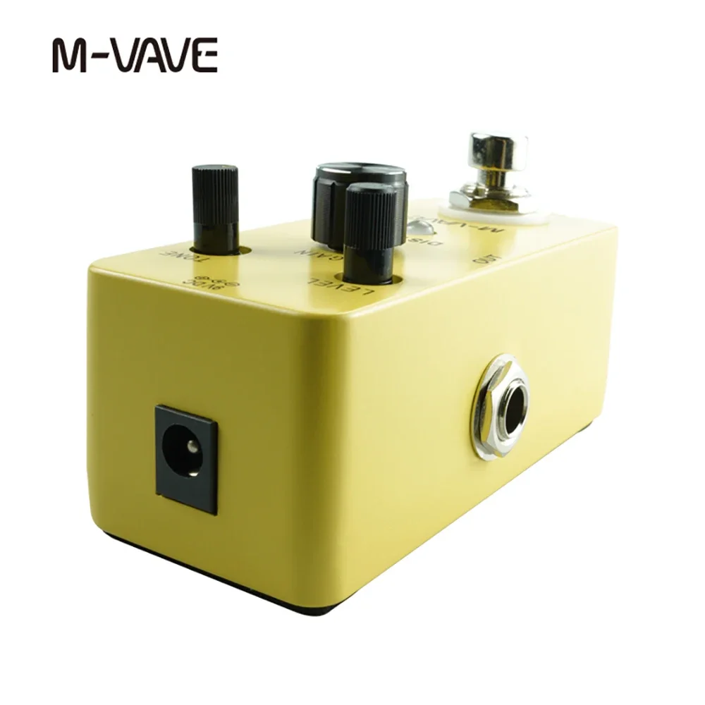 Классическая Теплая Педаль Эффектов Для Гитары M-VAVE Обход С Плавными Искажениями