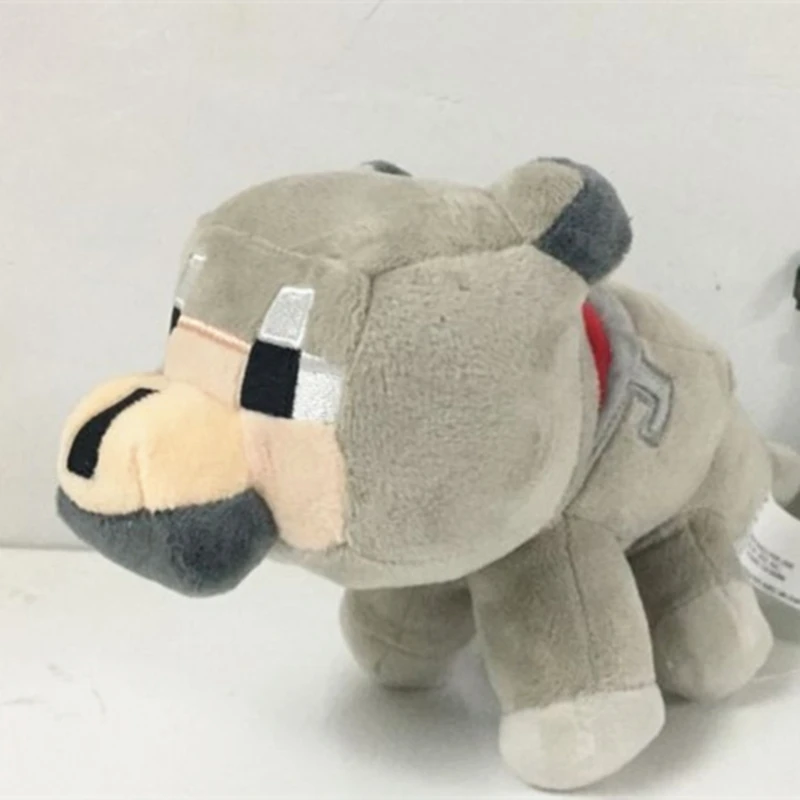 5 шт./компл. новые большие плюшевые игрушки My World 18-20 см кролик Ocelot с зомби волка