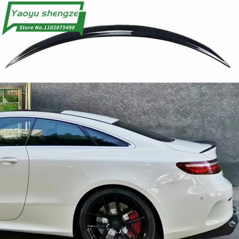 

Спойлер из углеродного волокна для Benz E class 2, праймер для автомобильного крыла и цветная краска для Benz W238 E200/E2004MATIC/E300, спойлер