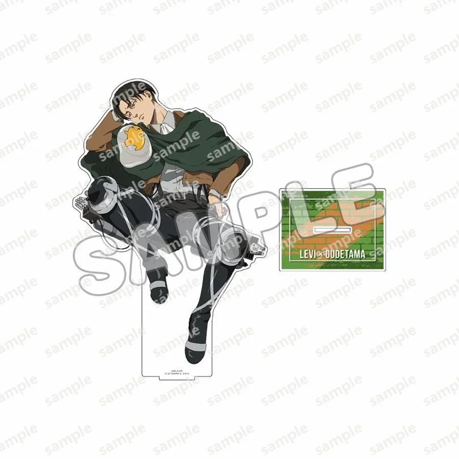 Trend Attack of Giants Anime Levi Mikasa Ackerman Eren Annie Armin Hange Zoe Acrylic Stand Erwin Action Figure PVC Model