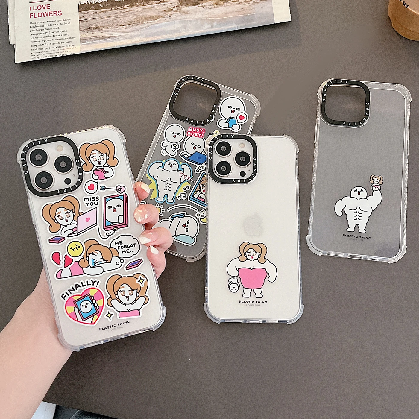 

Work Hard plastic thing Phone Case For Iphone 11 12 13 Pro Max X Xs Xr 7 8 Plus SE 2020 Shockproof Transparent soft TPU Cover