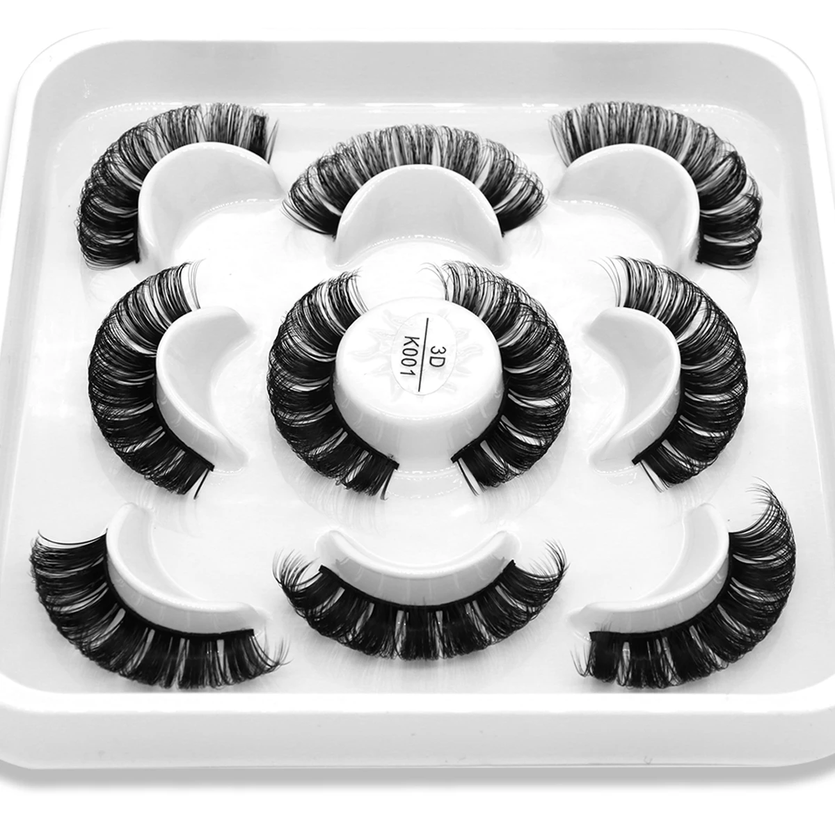 

5Pairs Natural False Eyelashes Fake Lashes Long Makeup 3D Mink Lashes Eyelash Extension Mink Eyelashes For Beauty