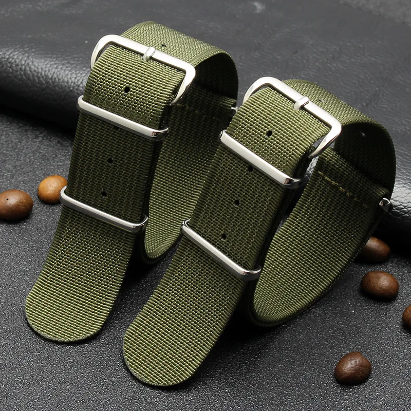 Модный ремешок для наручных часов 20 мм 22 из блестящей ткани новый в рубчик стиле