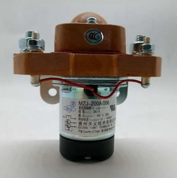 

MZJ 200A 006 011 013 12v 24v 48 volt dc solenoid forklift contactor relay manufacturer only BM origin sicne 1965 for truck