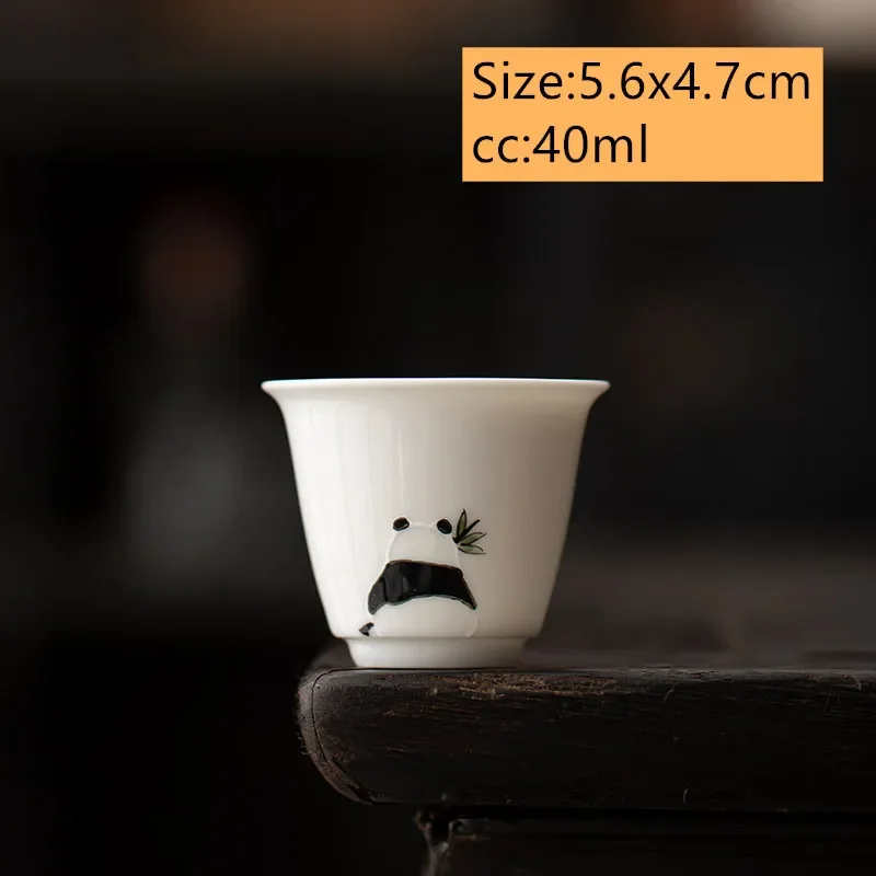 

Керамическая чашка RI ONIY TEASET с пандой 40 мл