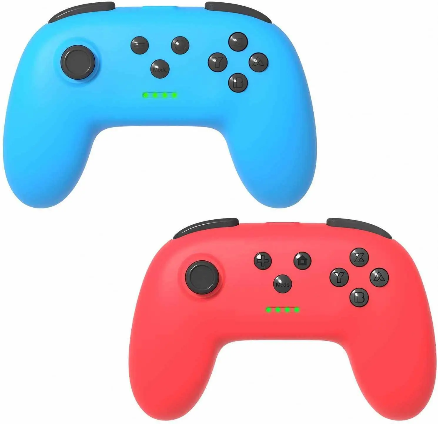 

A Pair of Switch Pro Wireless Gamepads Simple Joysticks Controllers For NS