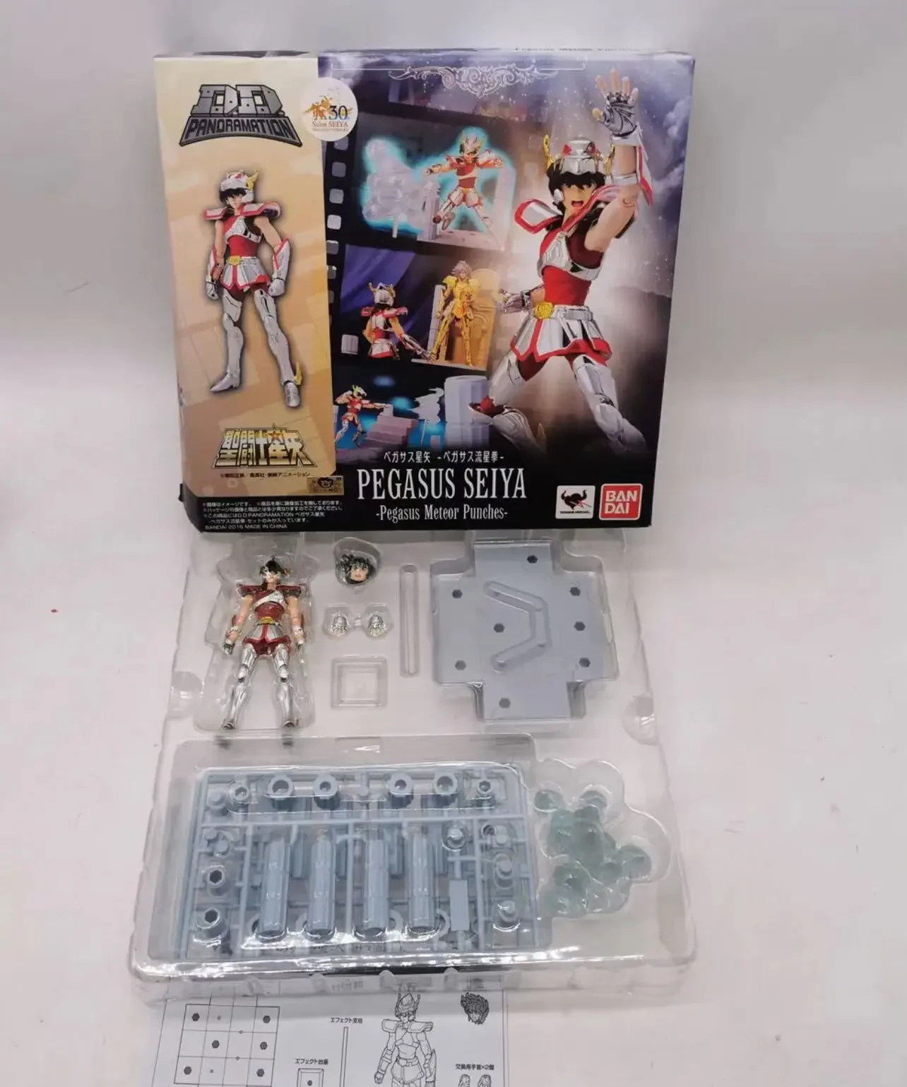 Оригинальная сцена Bandai D.D.PANORAMATION святой сейя миф ткань фигурка Pegasus Seiya