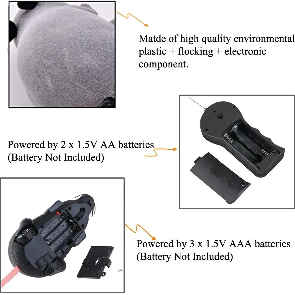 Pаспродажа Беспроводной пульт дистанционного управления, ложная крыса, мышь, радиоуправляемая мышь, розыгрыш, шутка, страшный трюк, жуки вечерние и для... Продажа Беспроводной пульт дистанционного управления, ложная крыса, мышь, радиоуправляемая мышь, розыгрыш, шутка, страшный трюк, жуки вечерние и для...
