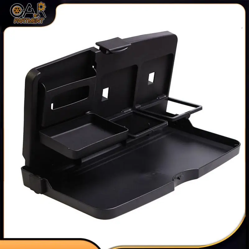 

Автомобильный поднос на спинку сиденья, Многофункциональный складной практичный маленький настольный держатель для еды и напитков, автомо...