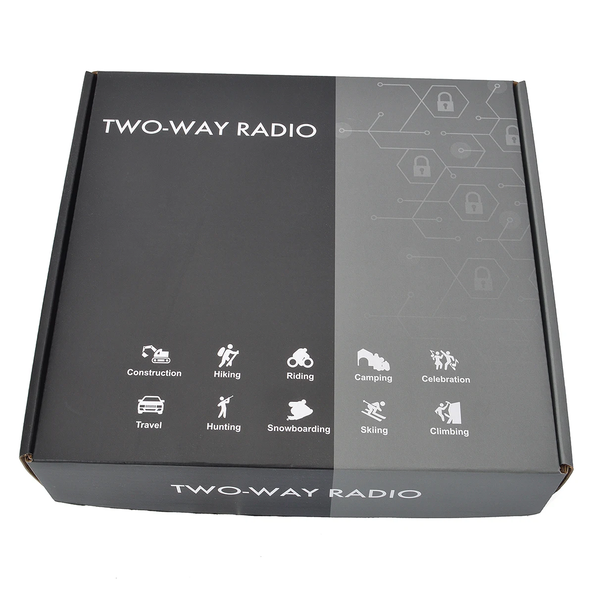 HYS 25 Вт сверхдальняя рация UHF 400-480 МГц двусторонняя радиостанция аккумулятор 4000