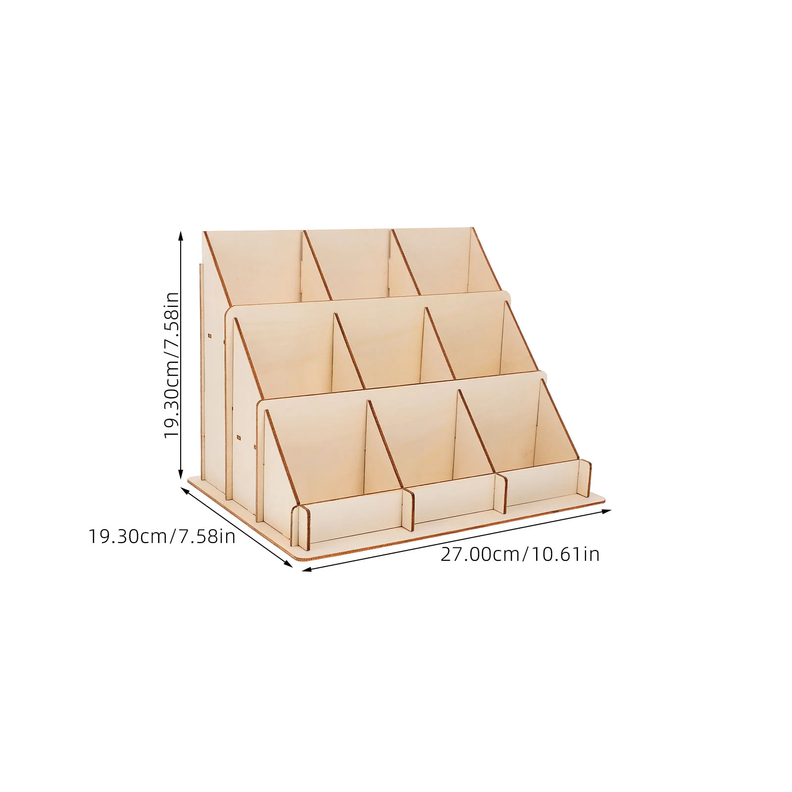 Деревянная подставка для карточек держатель продавцов магазин наклейка