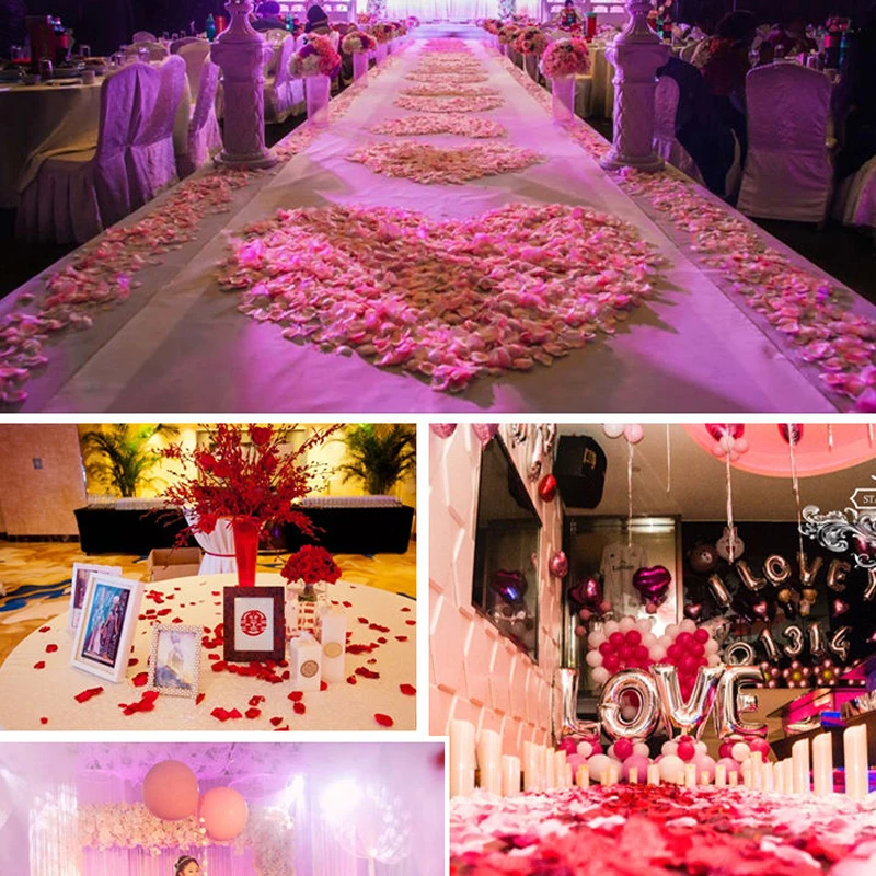 500/100 шт. декоративные Лепестки розы