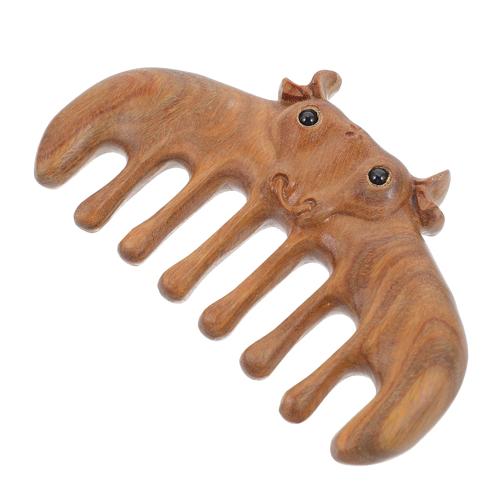 

Scalp Comb Women Wood Comb Styling Comb Head Scalp Comb Sandalwood Comb Head Anti-static Acupoint Comb