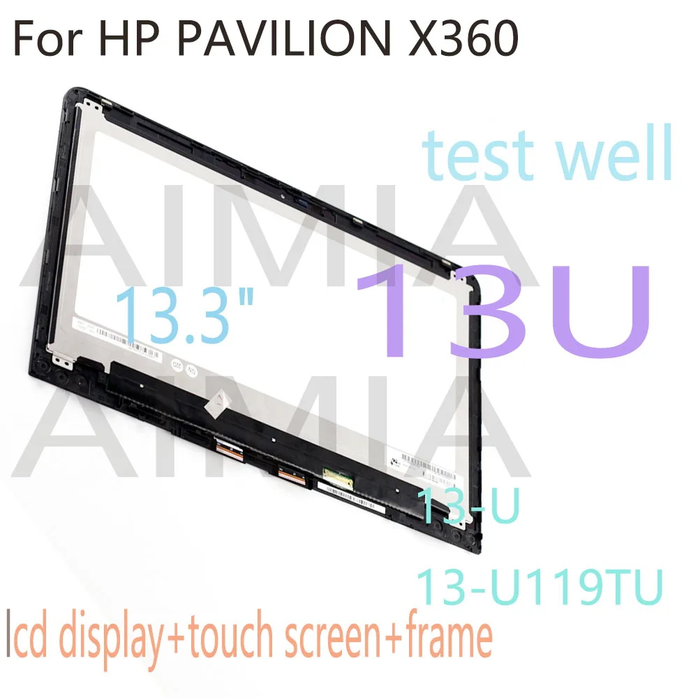 ЖК-дисплей 13 3 дюйма для HP PAVILION X360 13-U 13U с фоторамкой 13-U119TU M3-U ЖК-экран - купить по